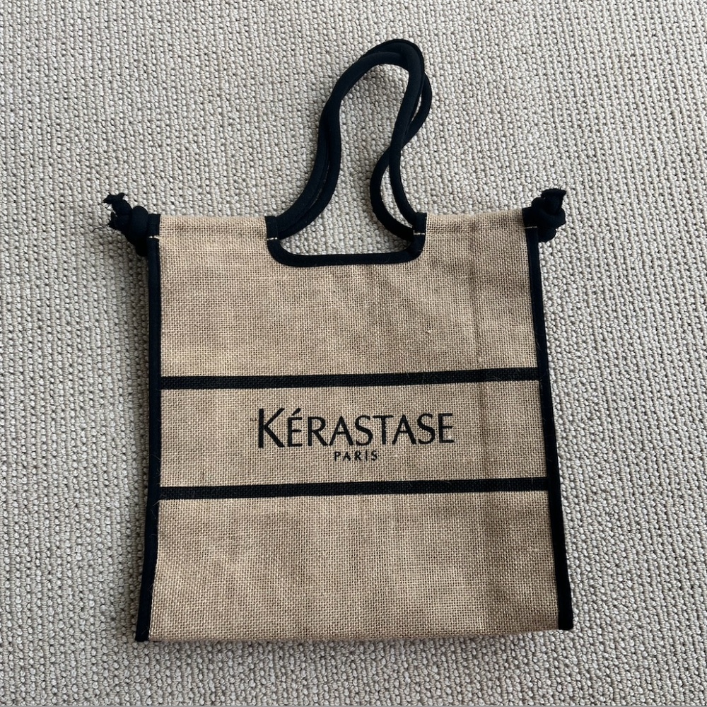 NEW Kérastase Beach Straw Tote
